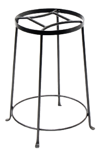 Wrought Iron Plant Stand with Planter Container